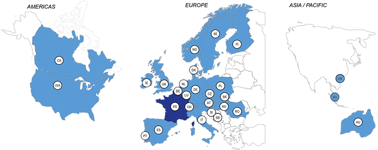 Map monde